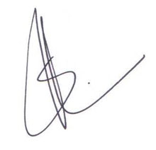 Autographe STAMBOULI