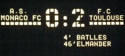 Score final, 0-2