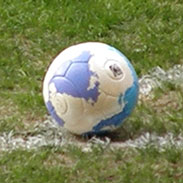Le ballon-planisphre du match