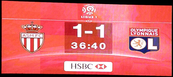 Monaco a égalisé