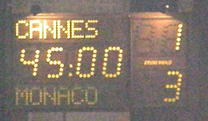 Monaco 3, Cannes 1 : score final