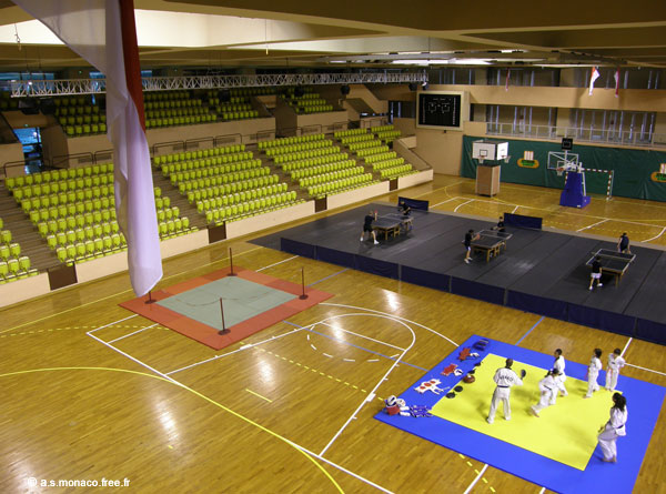 La salle omnisport Gaston-Médecin