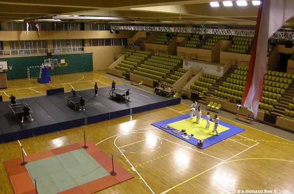 La salle omnisport Gaston-Médecin
