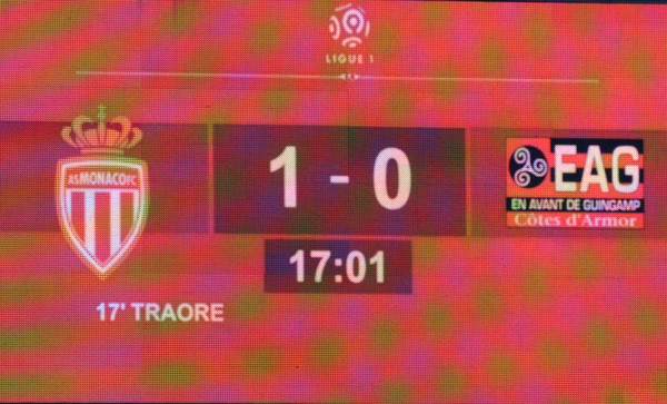 ...Monaco mène 1-0