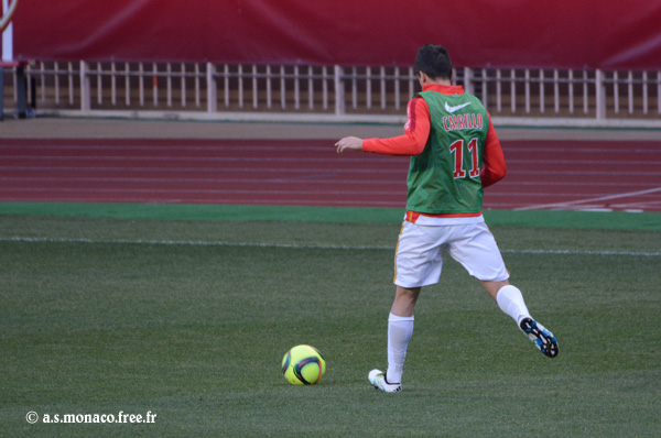 Carrillo s'échauffe, il va entrer