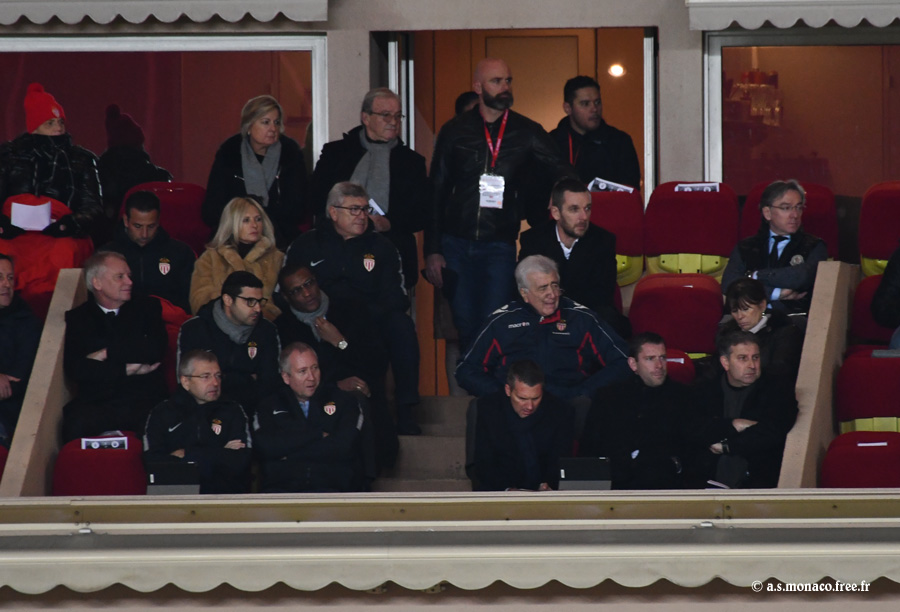 Président et Vice-Président présents en loge