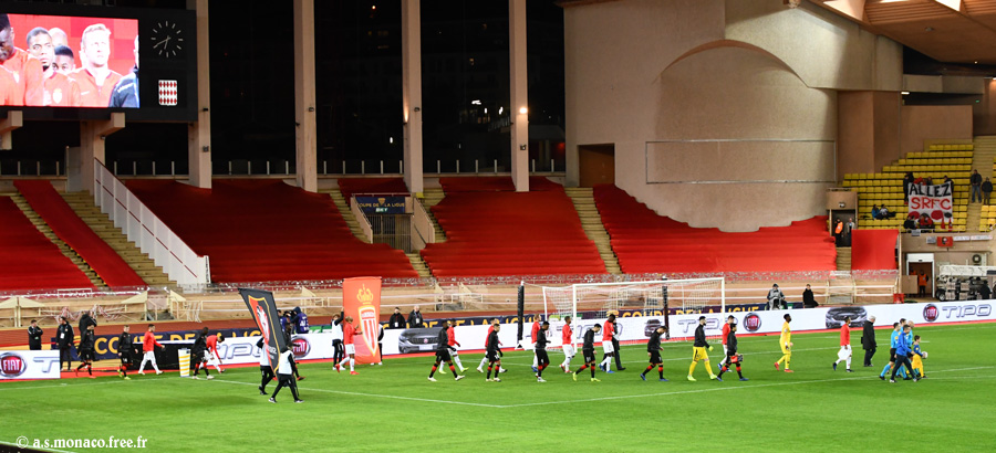 L'entrée des joueurs