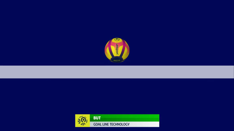 La Goal Line Technology indique que le ballon est entré entièrement...